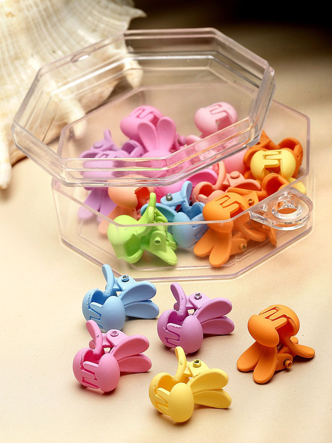 

Stoln Girls Set Of 20 Claw Clips, Pink
