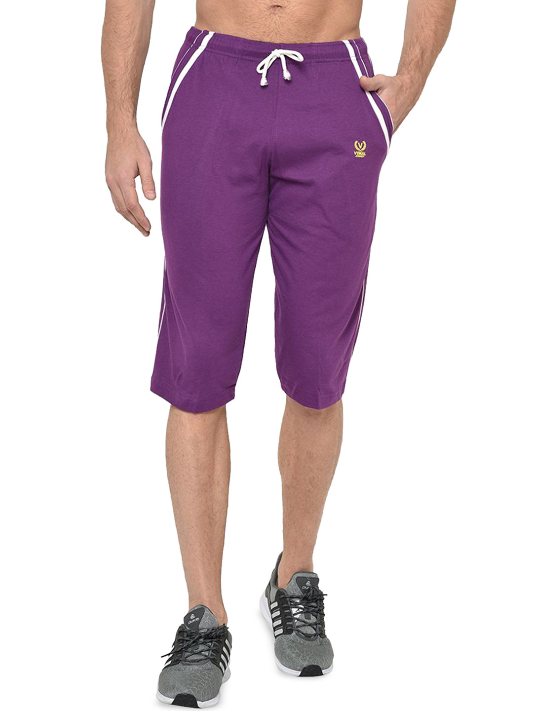 

VIMAL JONNEY Men Running Shorts, Purple