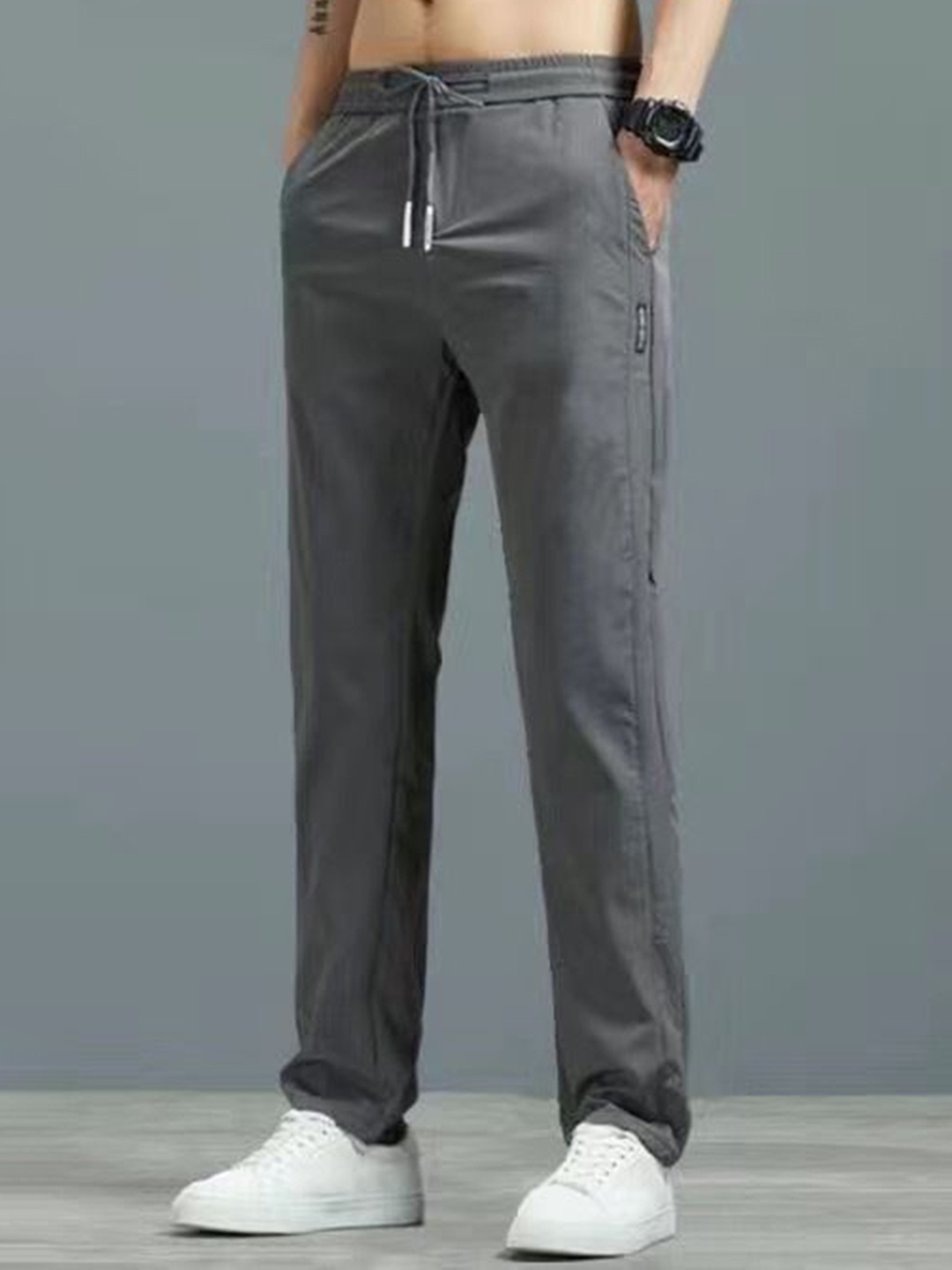 

StyleCast Men Slim-Fit Track Pants, Grey