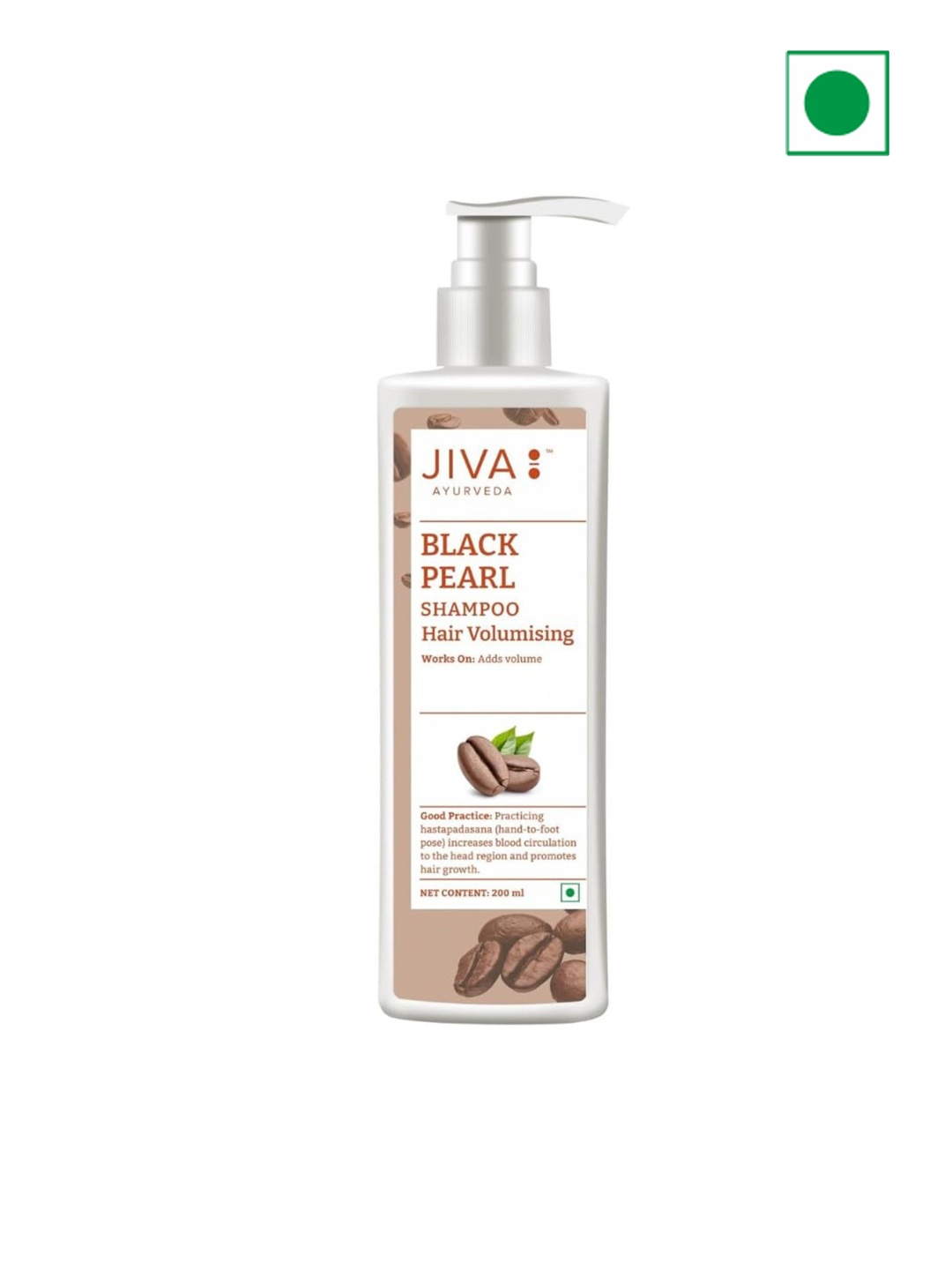 

Jiva Hair Volumizing & Moisturizing Herbal Shampoo - 200ml, White