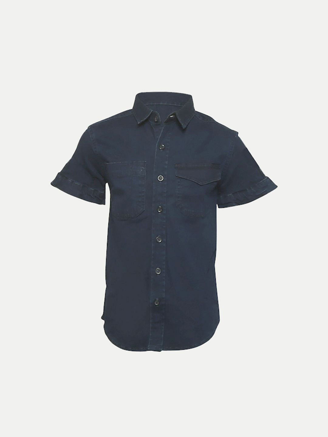 

BAESD Boys Opaque Casual Shirt, Blue