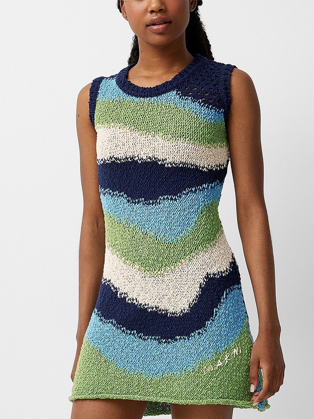 

LULU & SKY Printed A-Line Mini Dress, Green