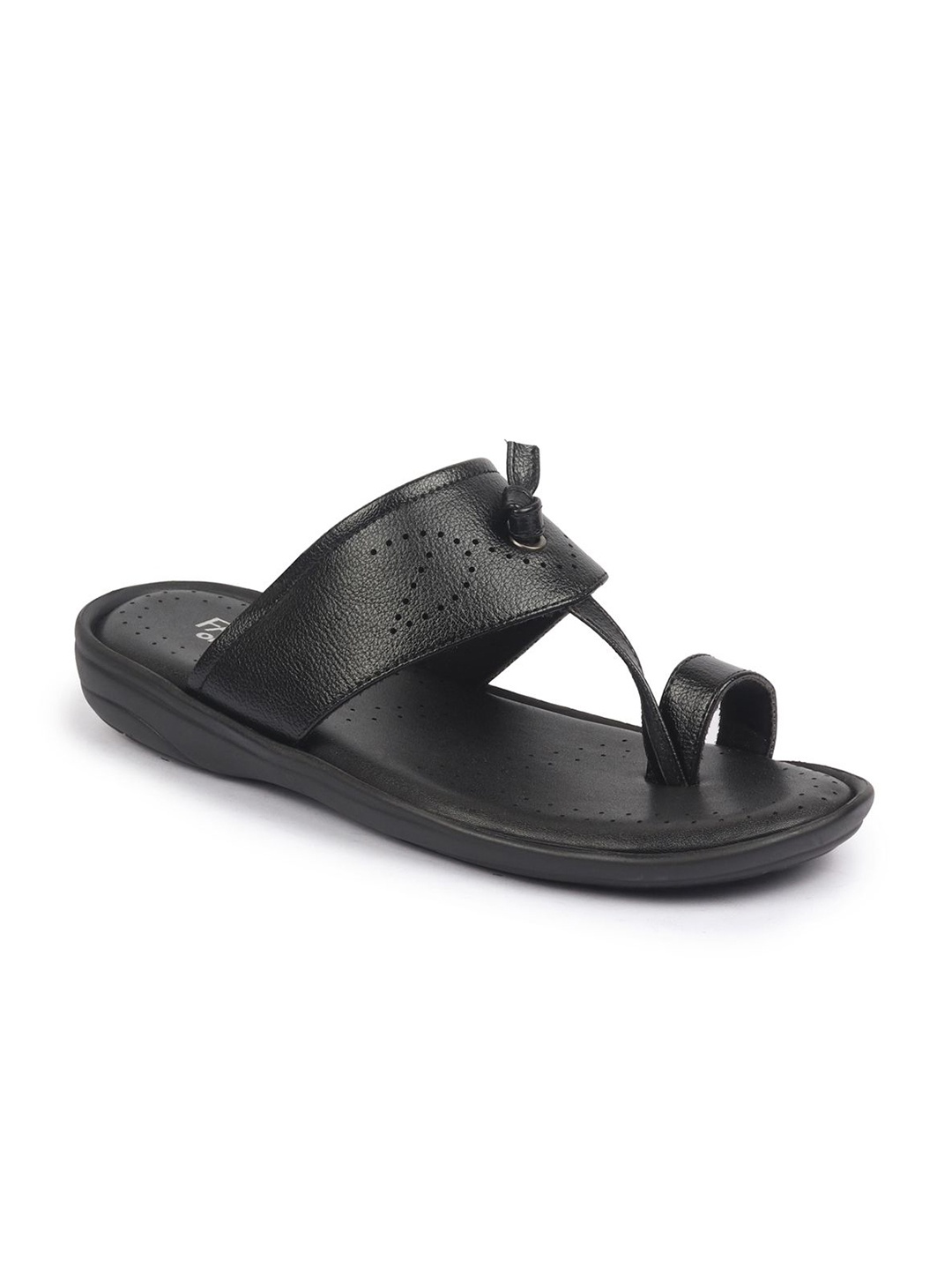 

FAUSTO Men PU Comfort Sandals, Black