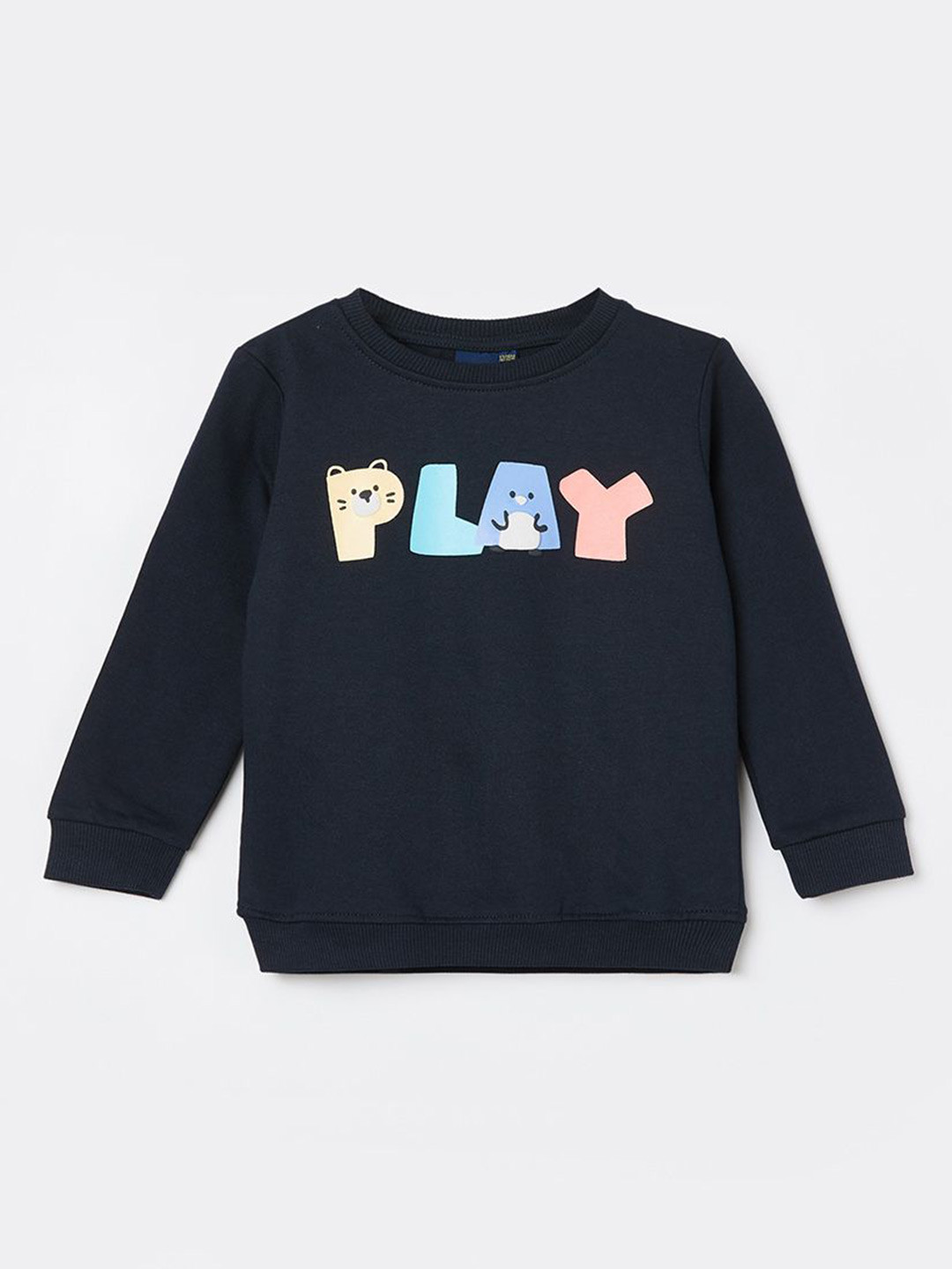 

Juniors by Lifestyle Boys Printed Sweatshirt, Navy blue