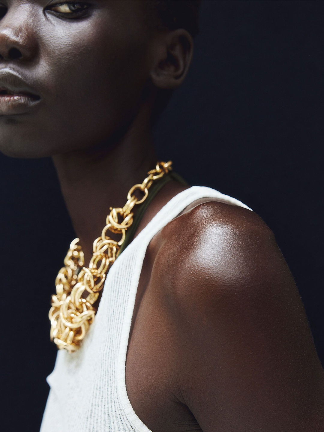 

H&M Chunky Chain Necklace, Gold