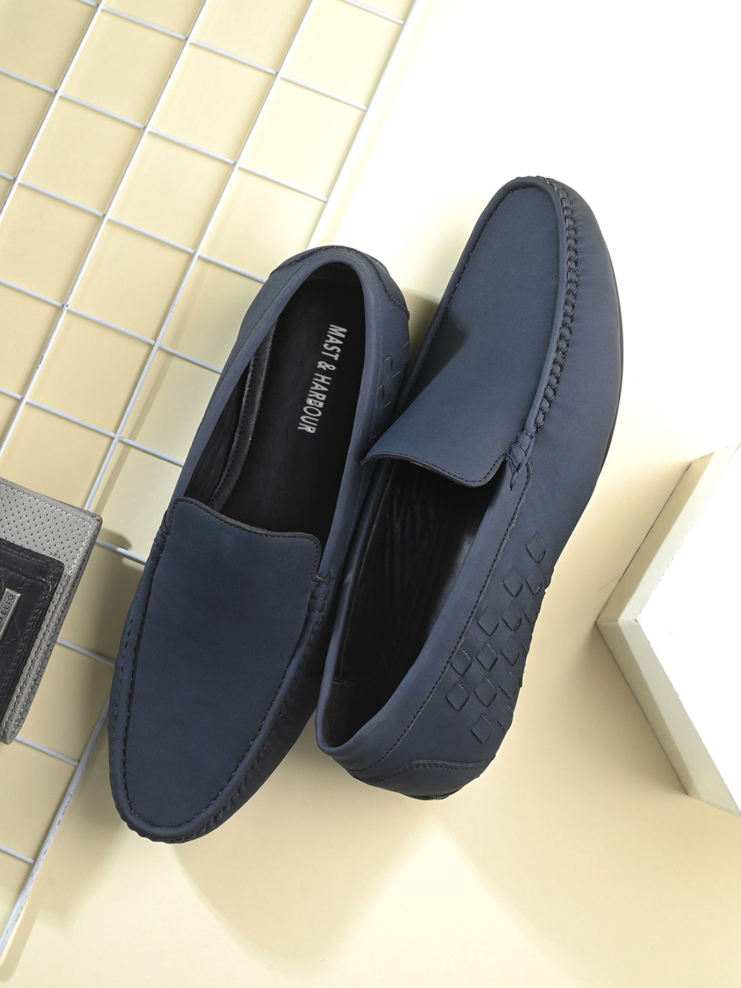 

Mast & Harbour Men Lightweight Loafers, Blue