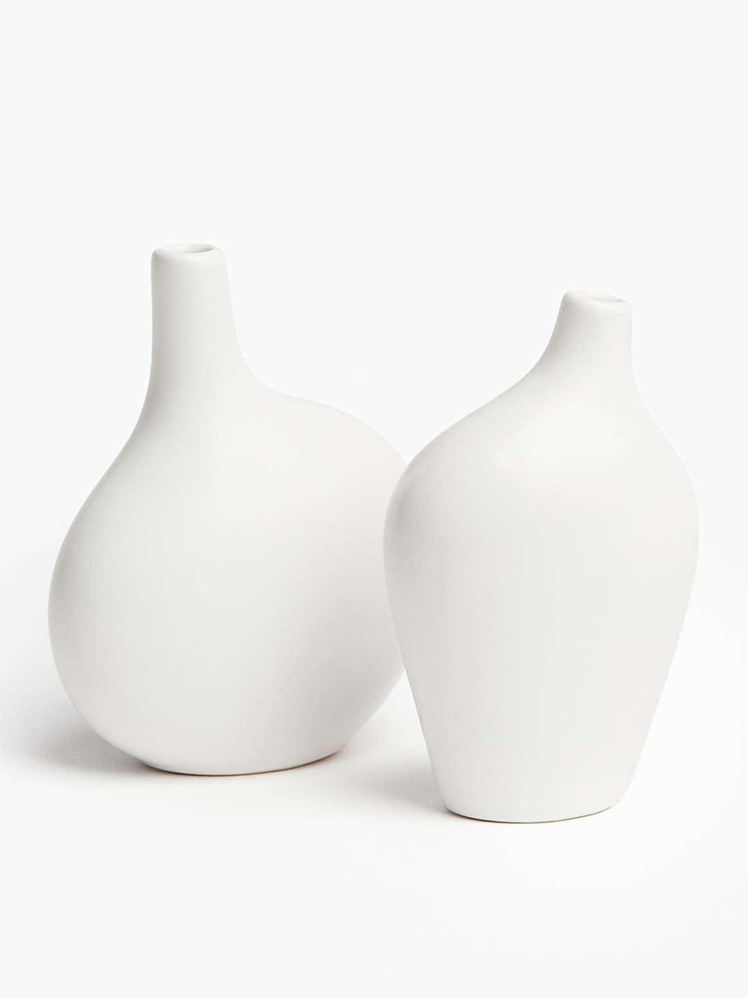 

H&M White Mini Stoneware Vases
