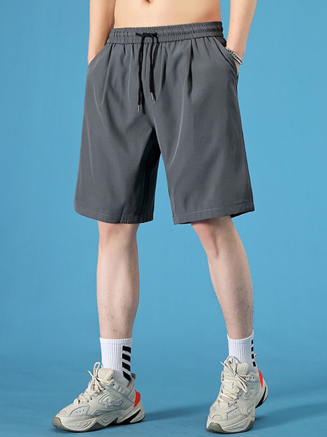 

StyleCast Men Shorts, Charcoal