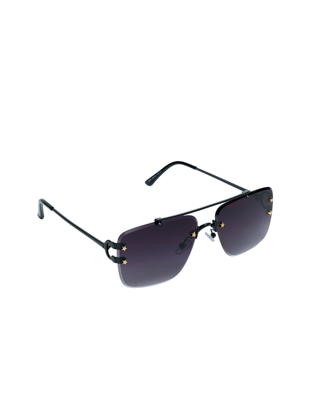 

CHOKORE Unisex Aviator Sunglasses With UV Protected Lens CHKSM_127, Black