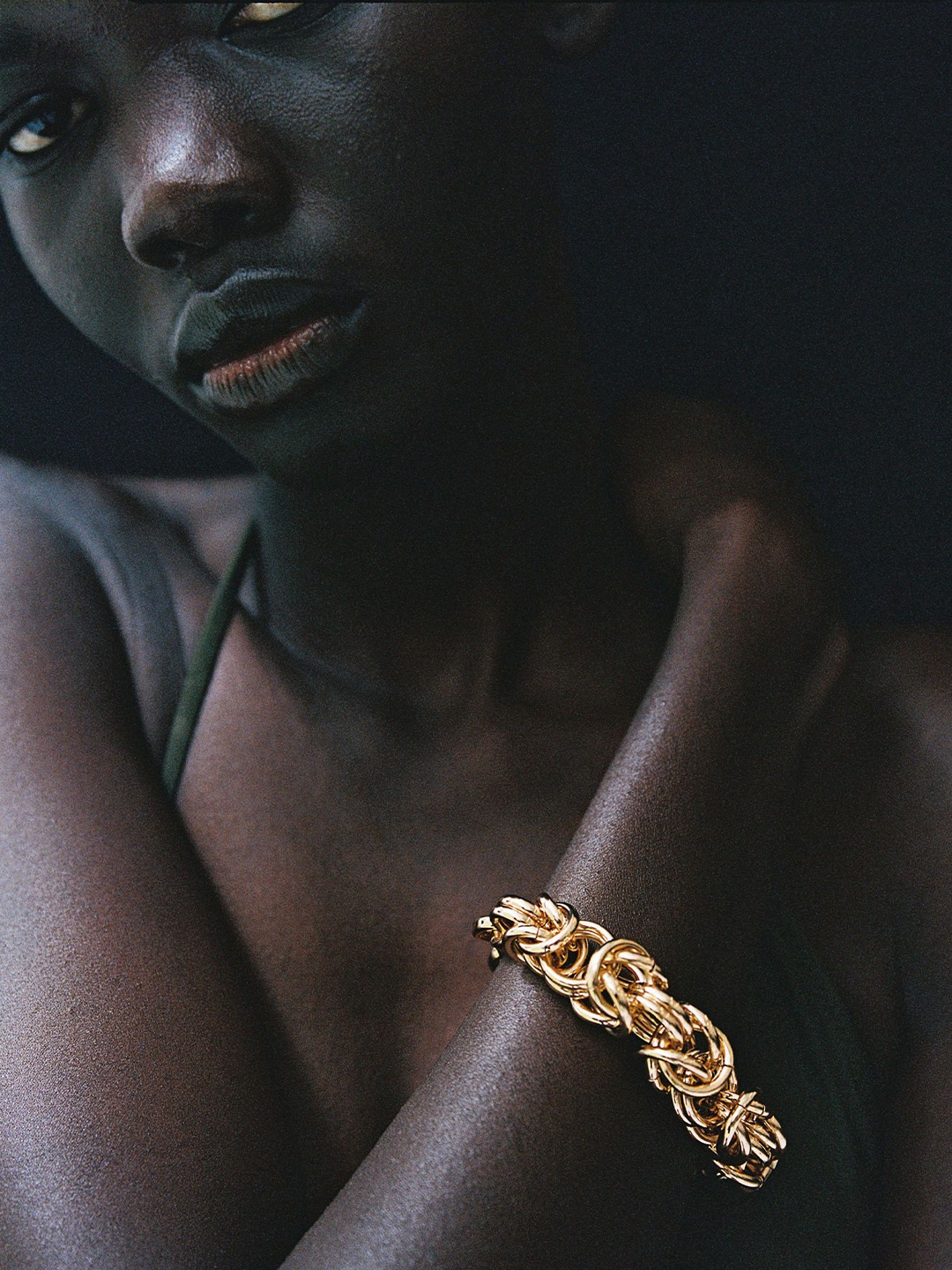 

H&M Chunky Chain Bracelet, Gold