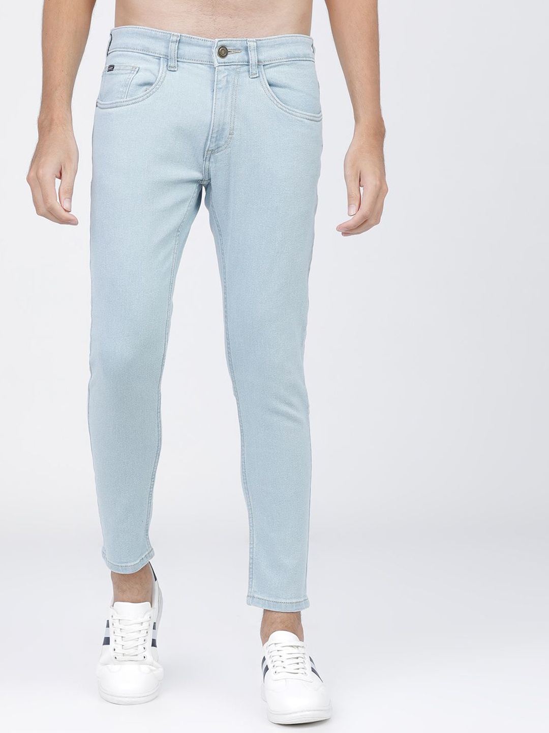 

HIGHLANDER Men Tapered Fit Stretchable Jeans, Blue
