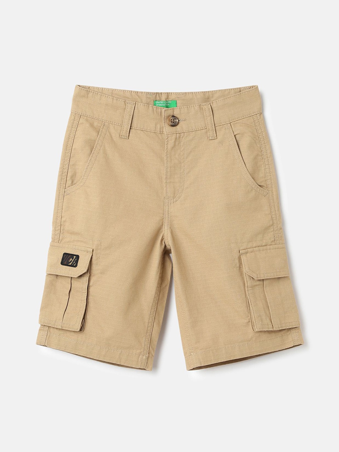 

United Colors of Benetton Boys Cargo Shorts, Brown