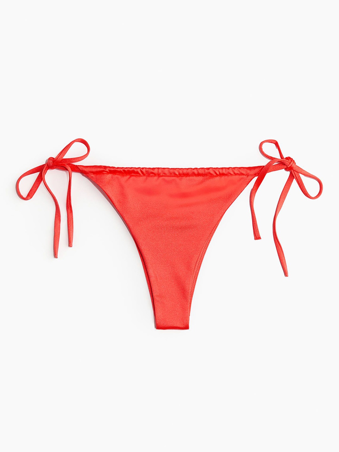 

H&M Tie Tanga Bikini Bottoms, Orange