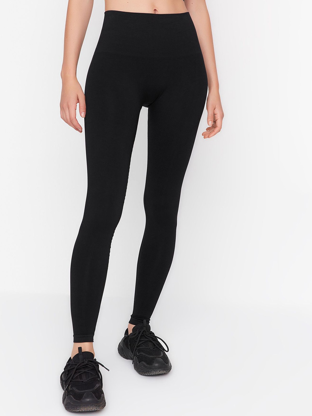 

Trendyol High Waist Tights, Black