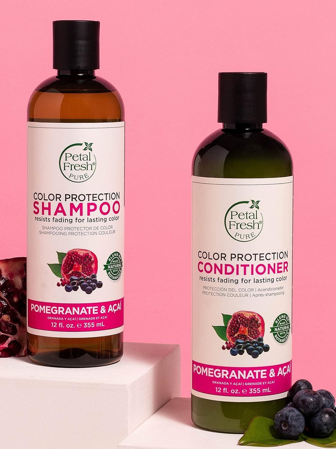 

Petal Fresh Pure Color Protection Pomegranate & Acai Shampoo - 355ml, Green