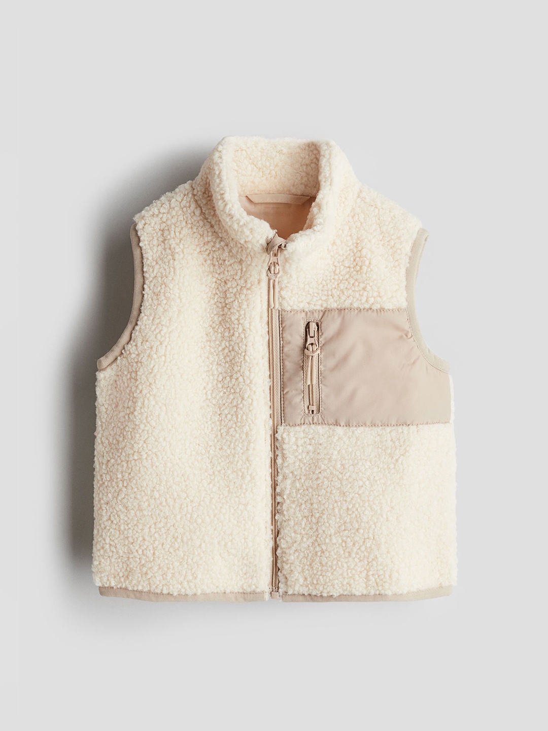 

H&M Boys Teddy Jackets, White