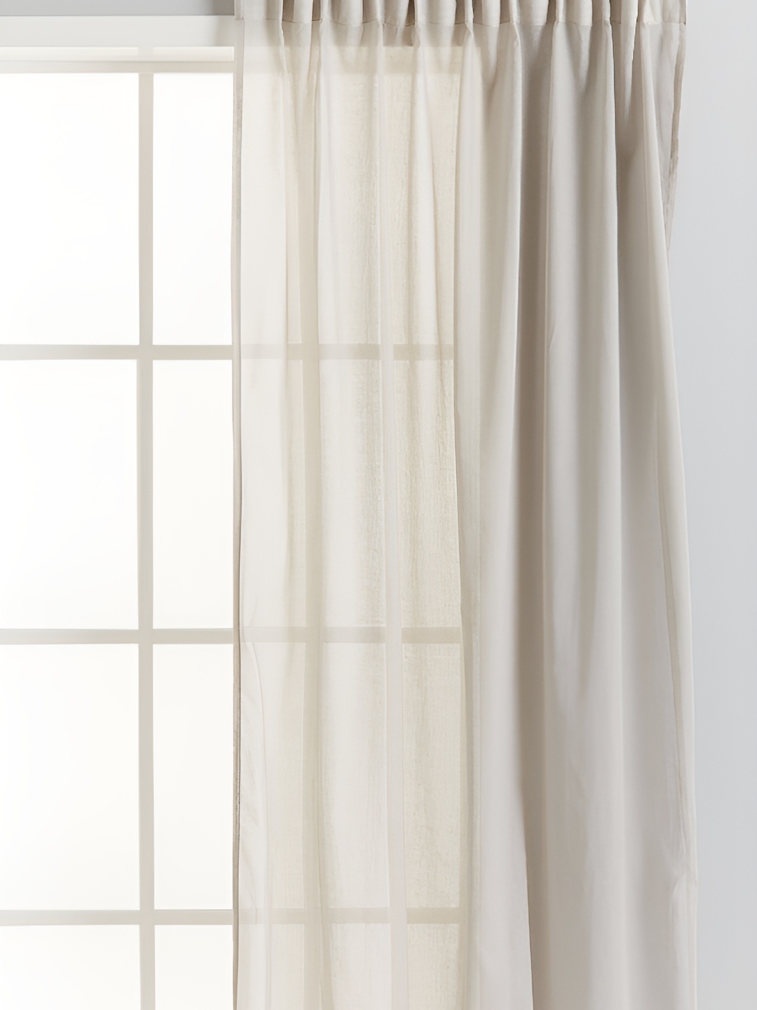 

H&M Beige 2-Pack Airy Multiway Curtains