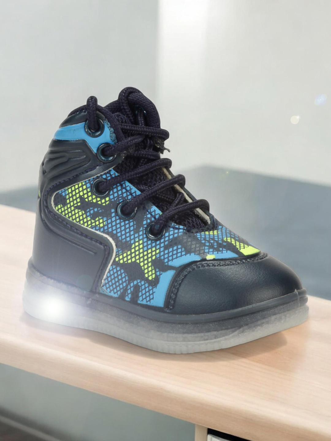 

Lil Lollipop Unisex Kids Printed Lightweight Sneakers, Navy blue