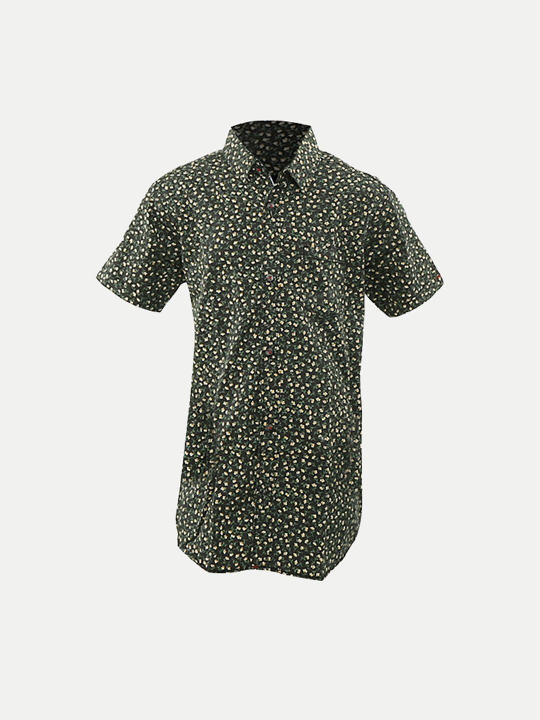 

BAESD Boys Opaque Printed Casual Shirt, Black