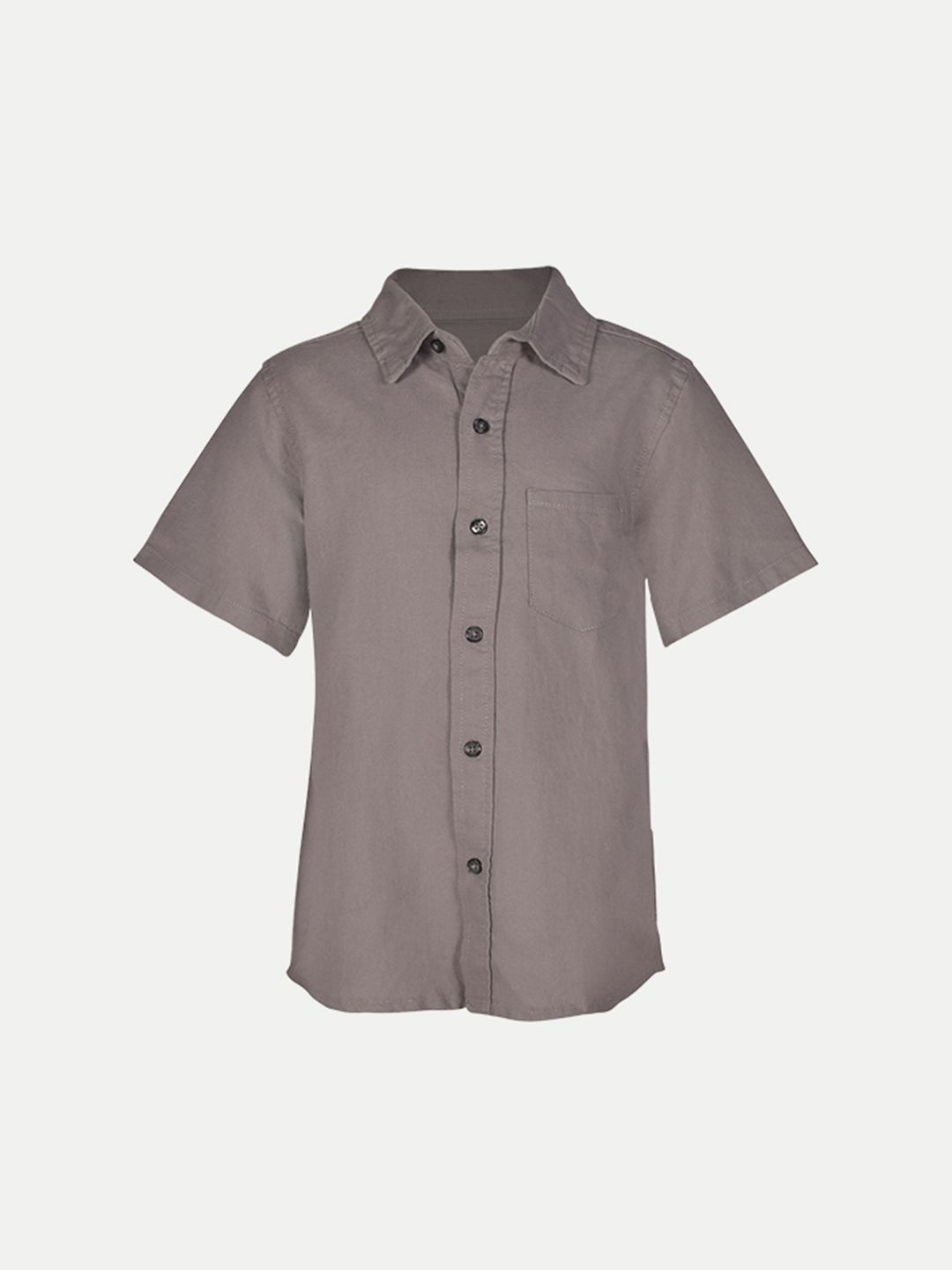 

BAESD Boys Opaque Casual Shirt, Grey