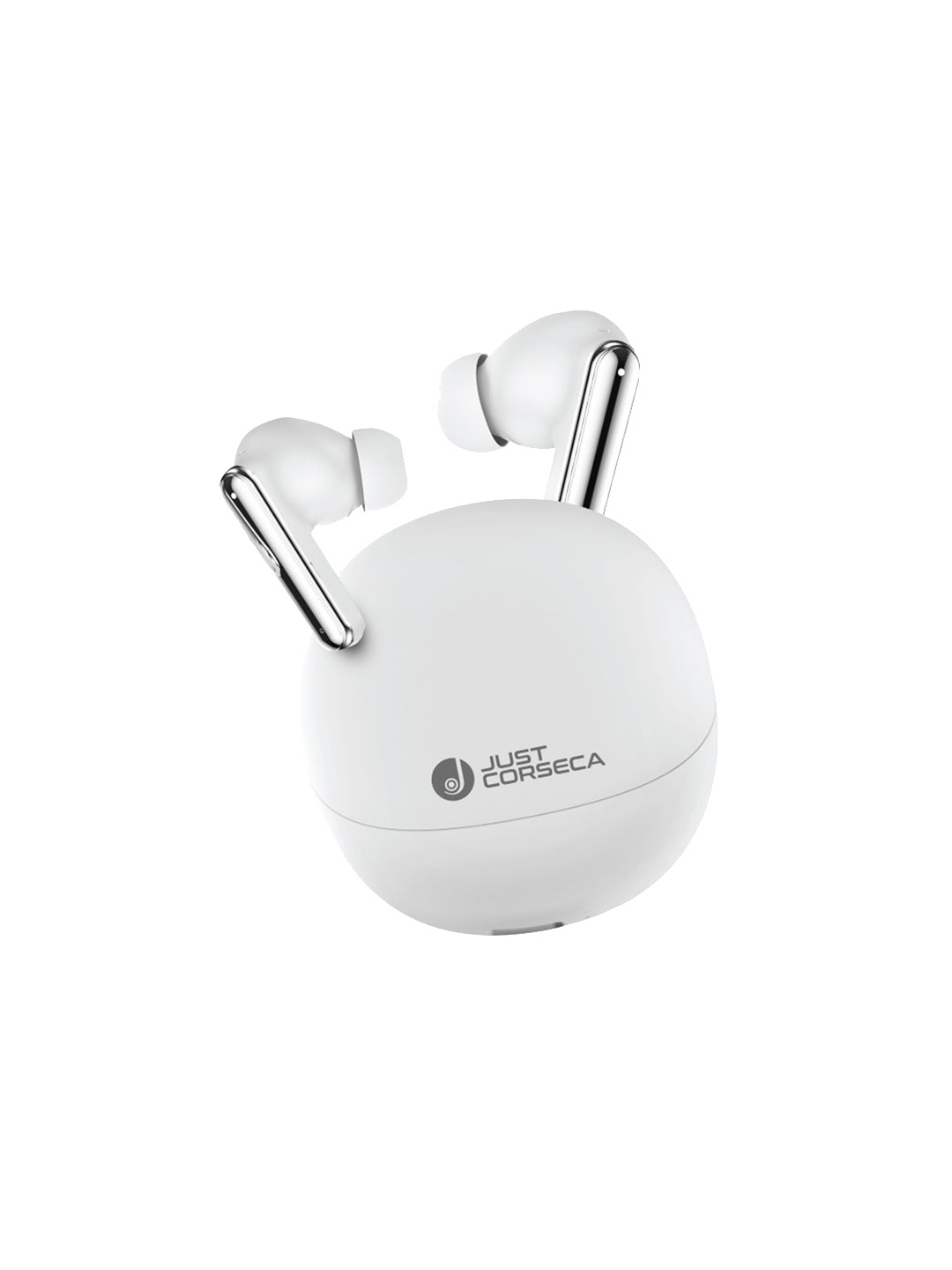 

JUST CORSECA True Wireless Earbuds with Dual ENC Headphones, White