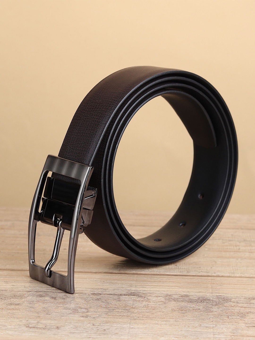 

WINSOME DEAL Men Formal Belt, Brown