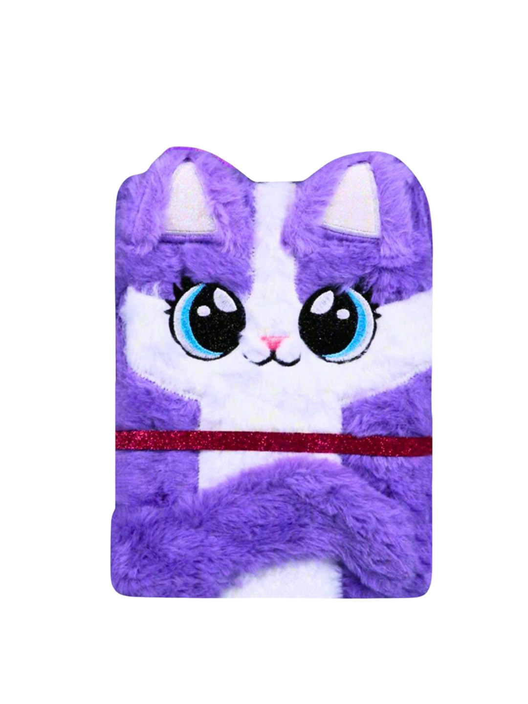 

Smily Kiddos Kids Self Design Fluffy Squirrel Notebook, Purple