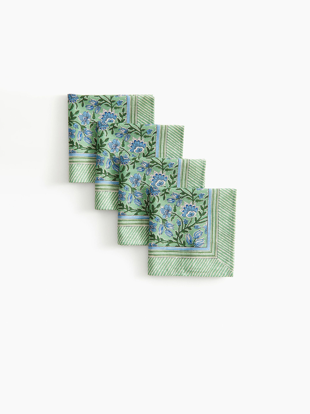 

H&M 4-Pack Napkins, Green