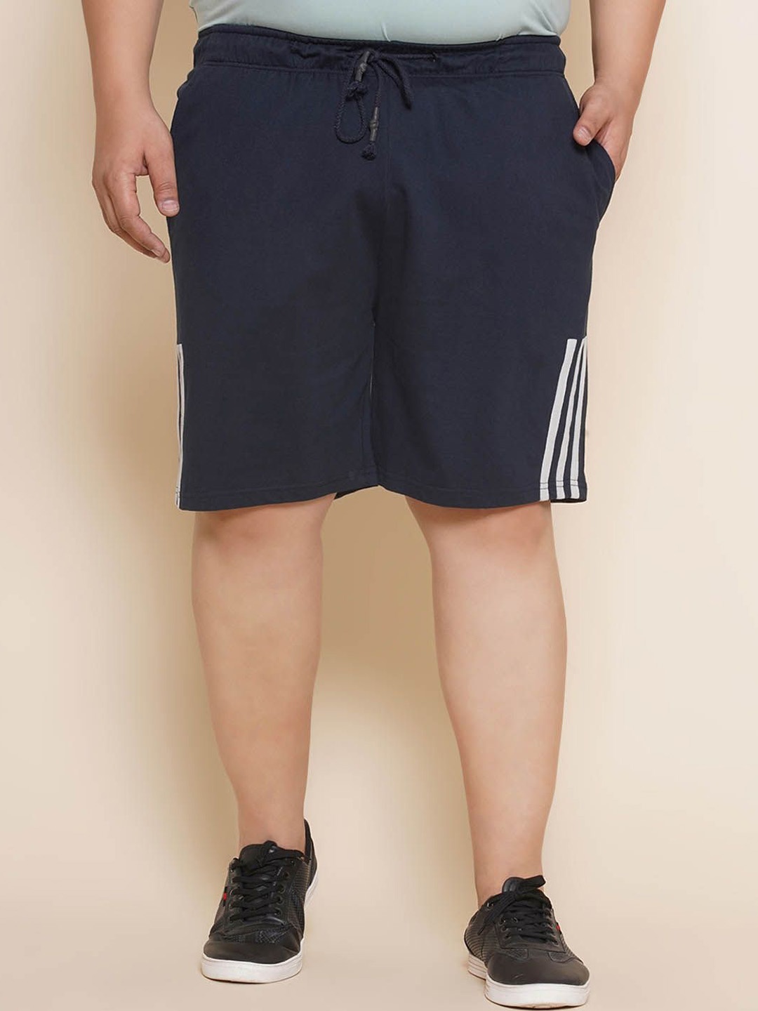 

John Pride Men Shorts, Navy blue