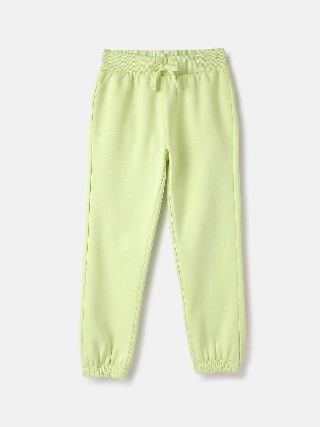 

United Colors of Benetton Girls Regular Fit Joggers, Green