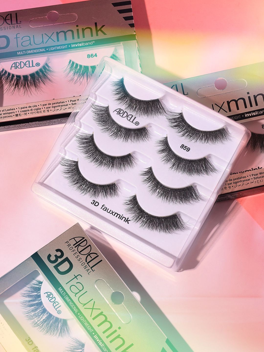 

ARDELL 3D Faux Mink False Eyelashes - 861, Black