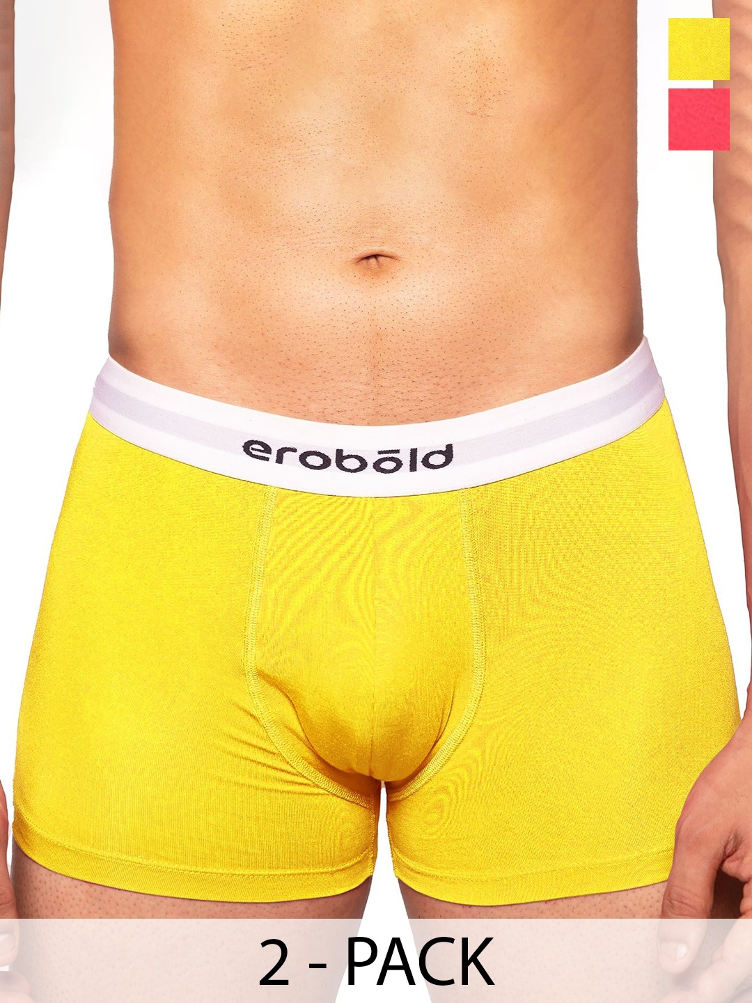 

EROBOLD Pack Of 2 Long TrunksMTRC2-CL1RY1MX1, Orange