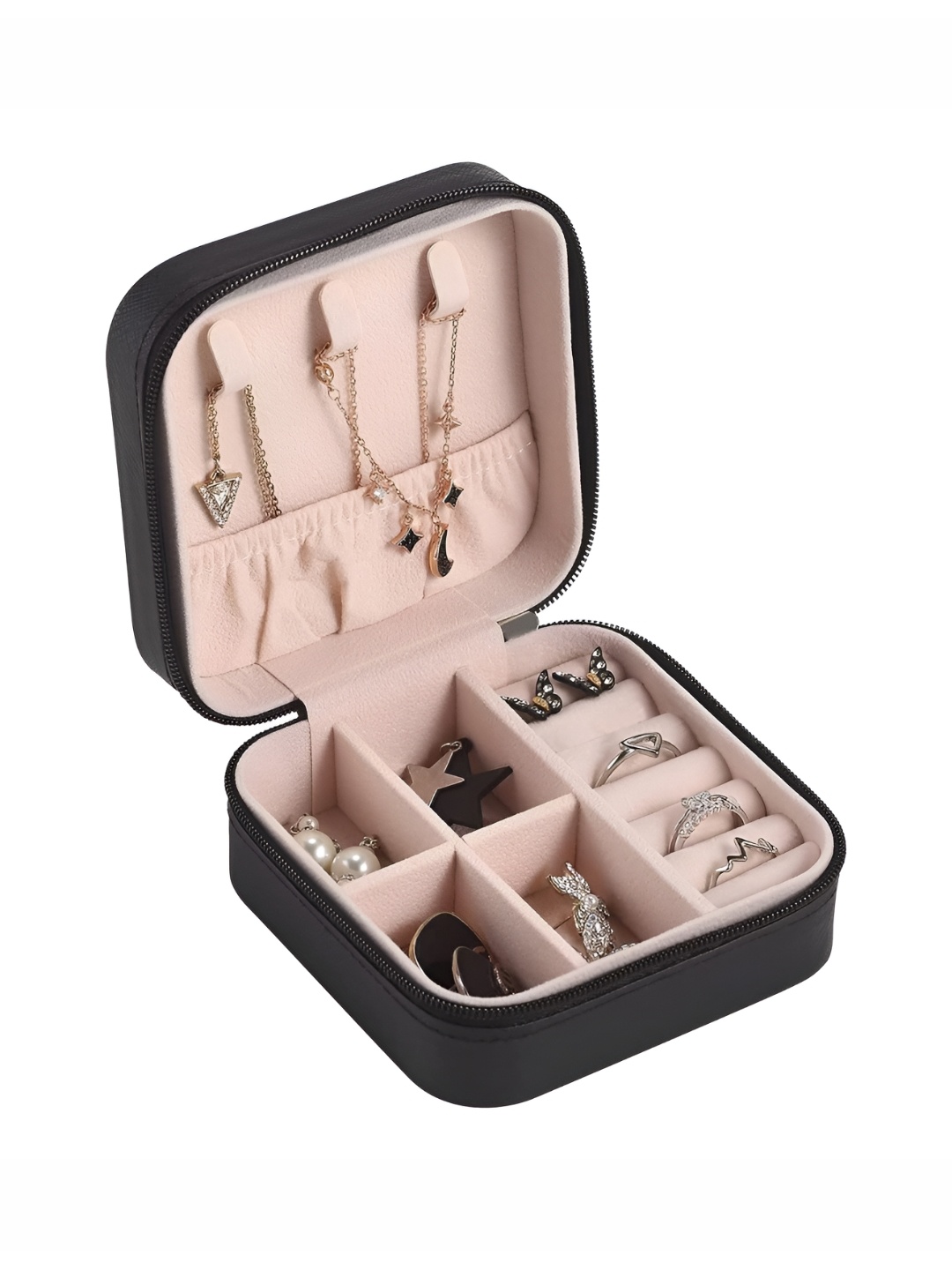 

HOUSE OF QUIRK Black Regular Small Jewellery Organisers