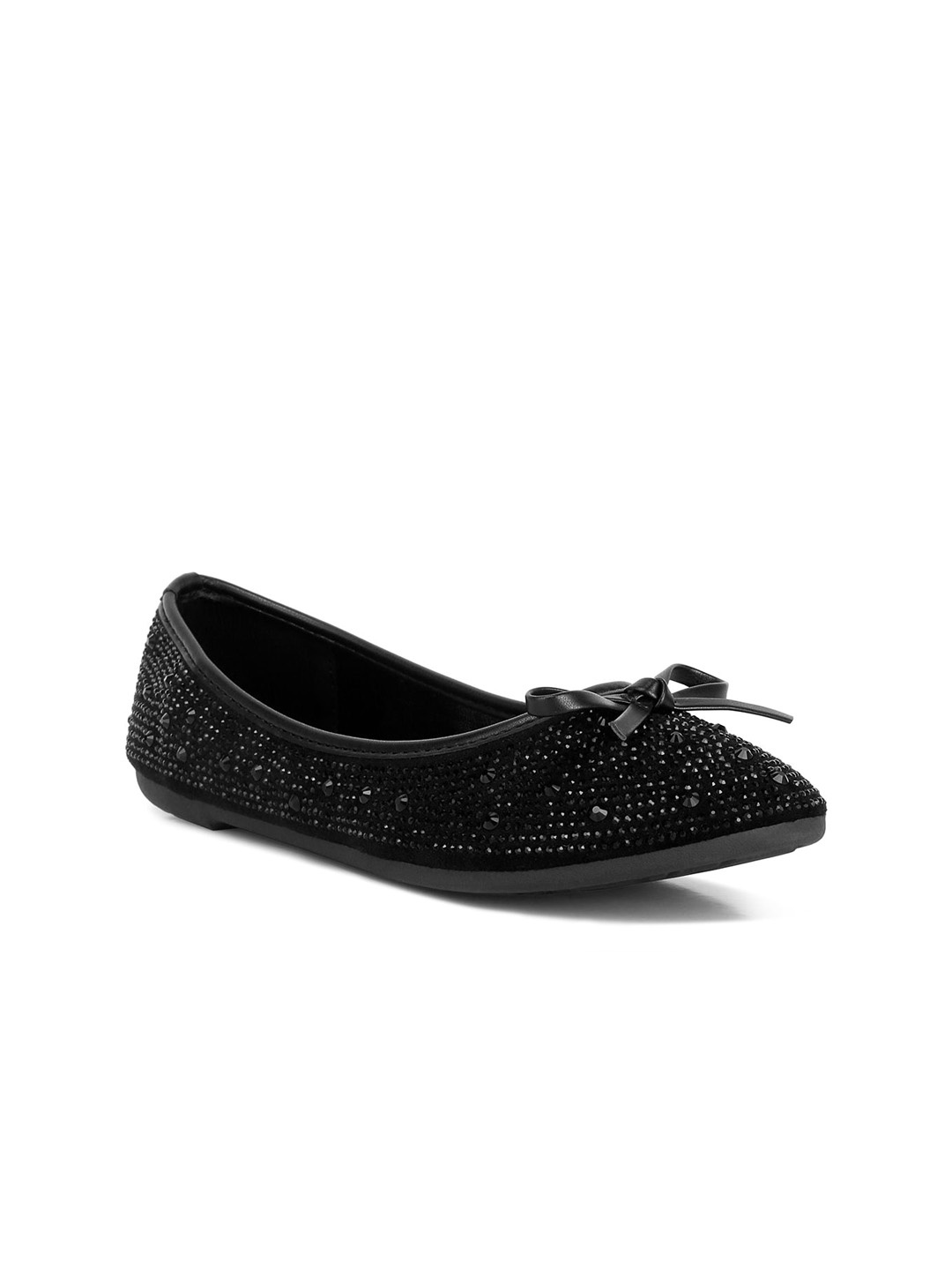 

London Rag Women Ballerinas With Bows Flats, Black