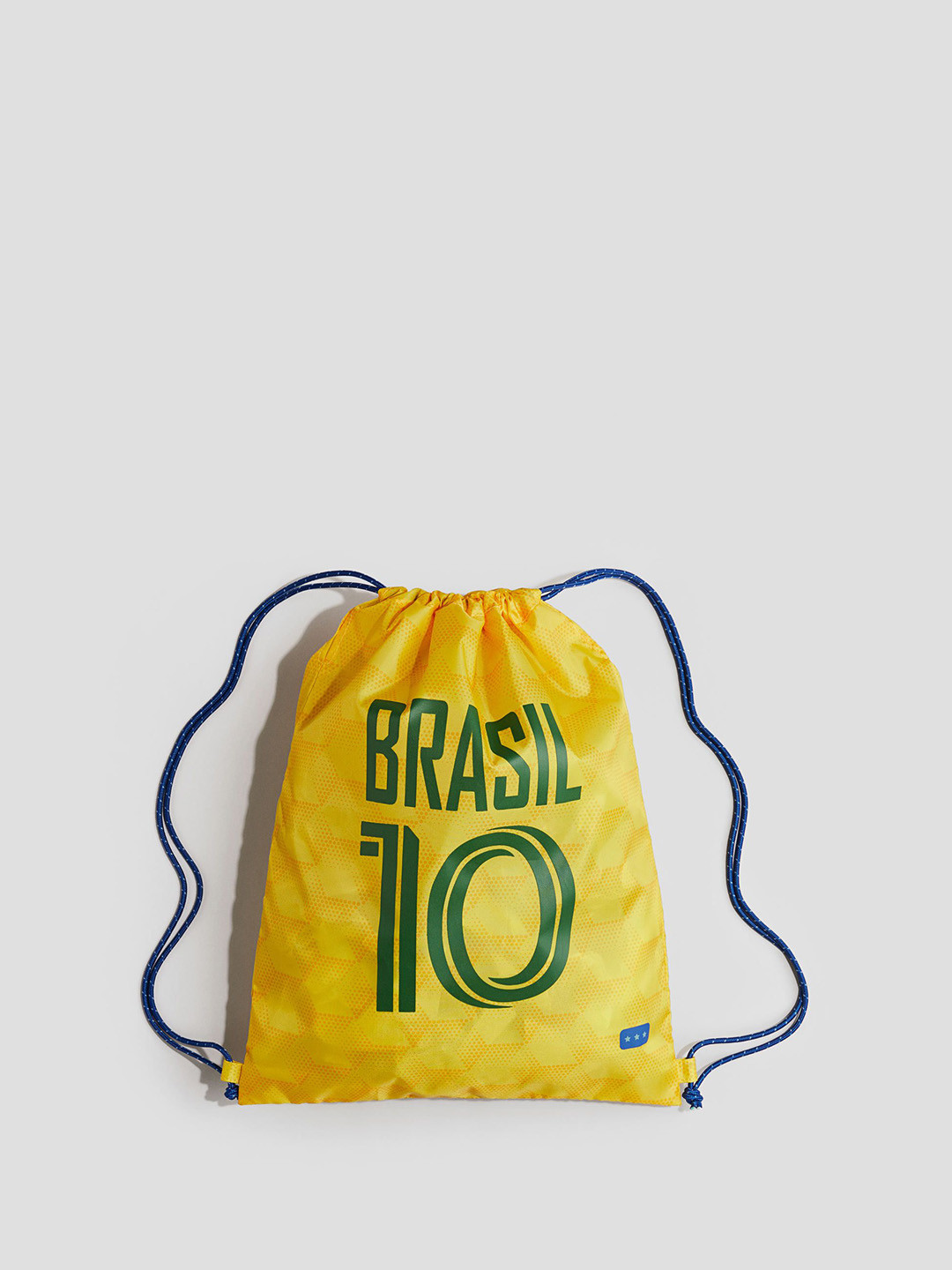 

H&M Printed Gym Bag, Yellow