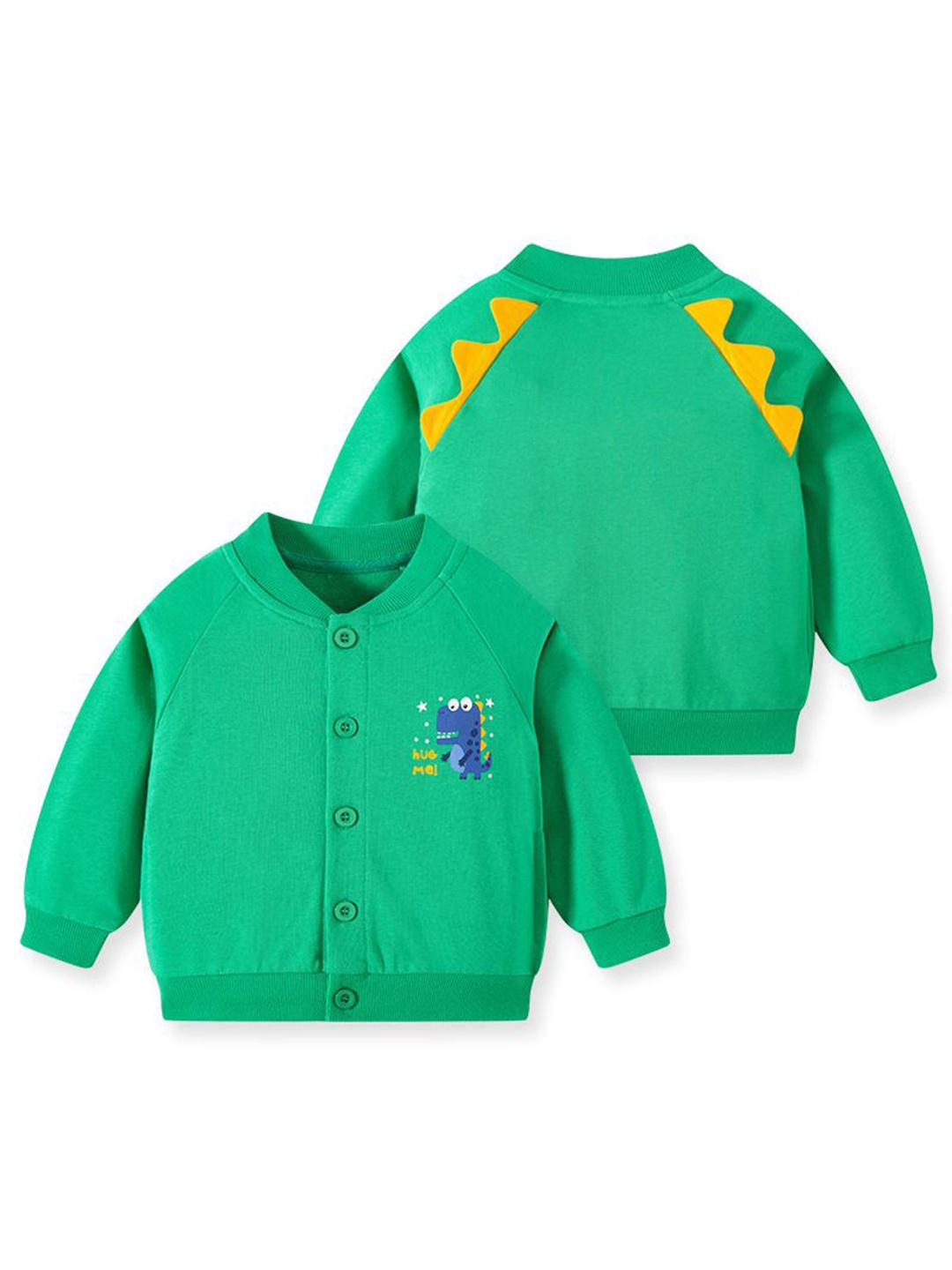 

StyleCast Unisex Kids Printed Cardigan, Green