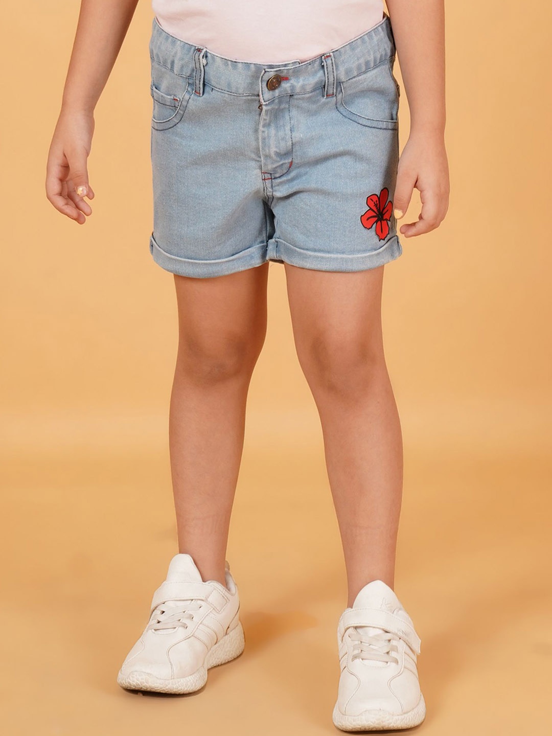 

Creative Kids Girls Denim Denim Shorts, Blue