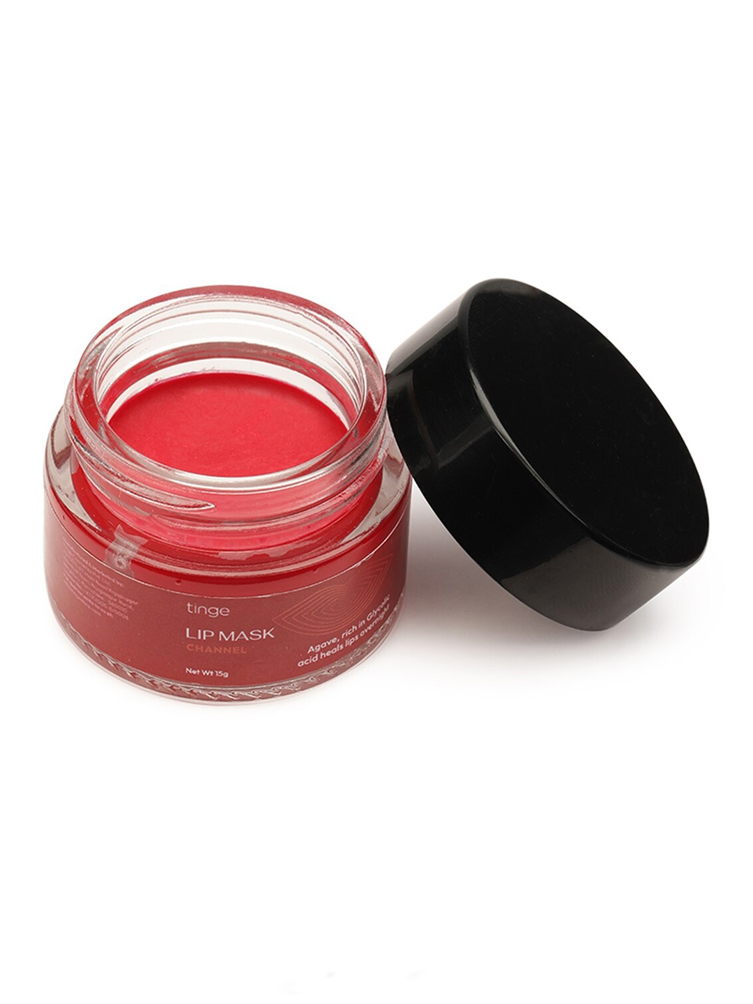 

tinge Hydrating Lip Mask with Shea & Mango Butter 15 g - Channel, Red