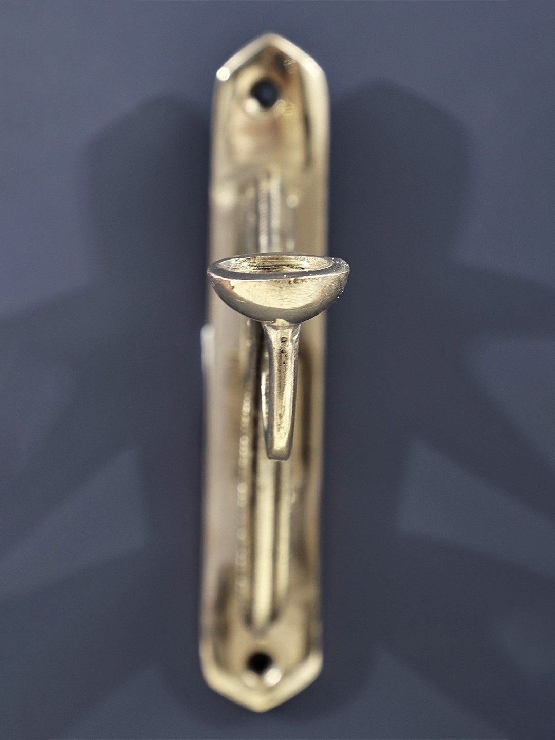 

Exotic India Brass Wall Fixed Bracket, Gold