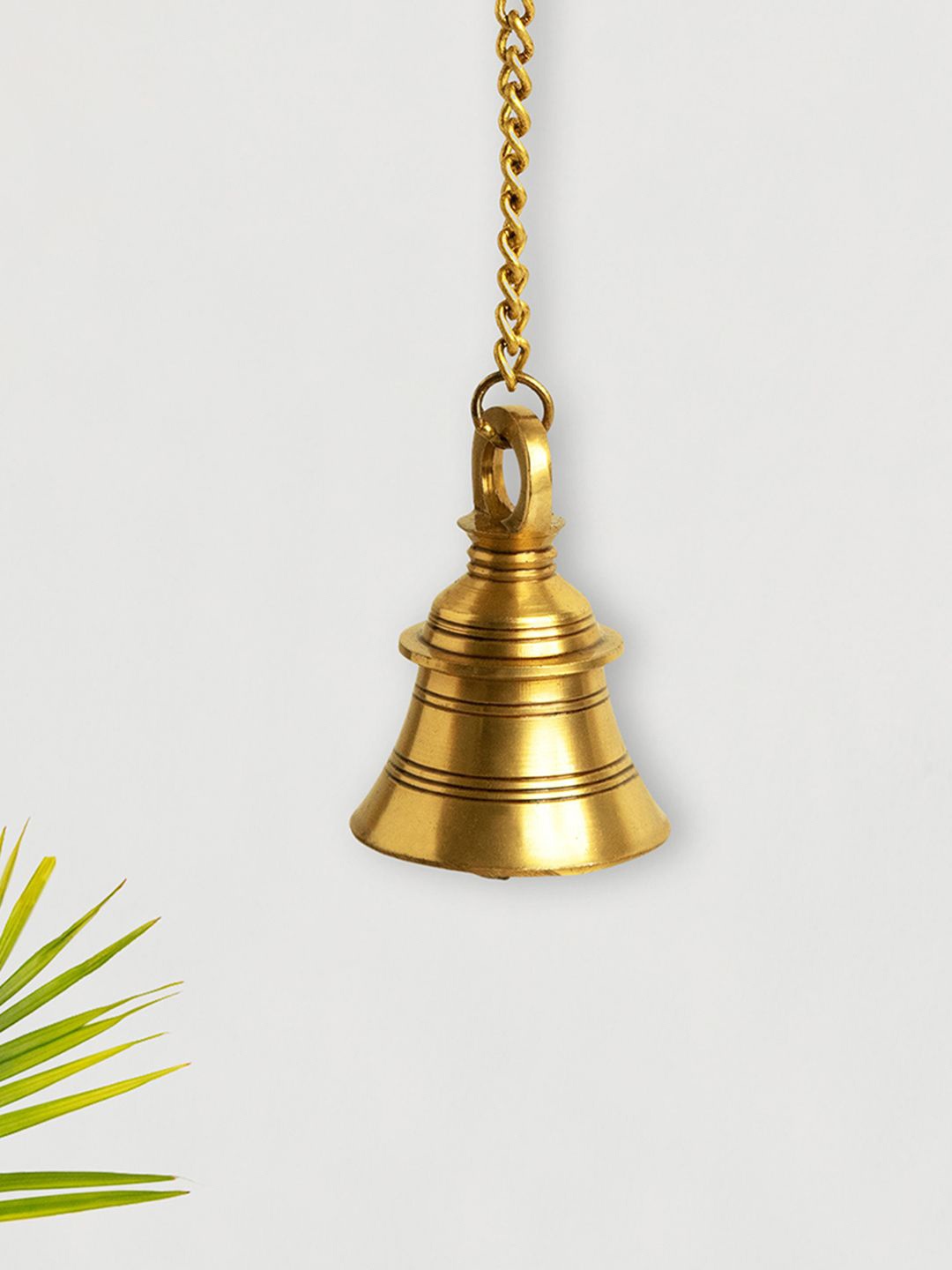 

ExclusiveLane Pavitra Pooja Gold Toned Brass Hanging Pooja Bell