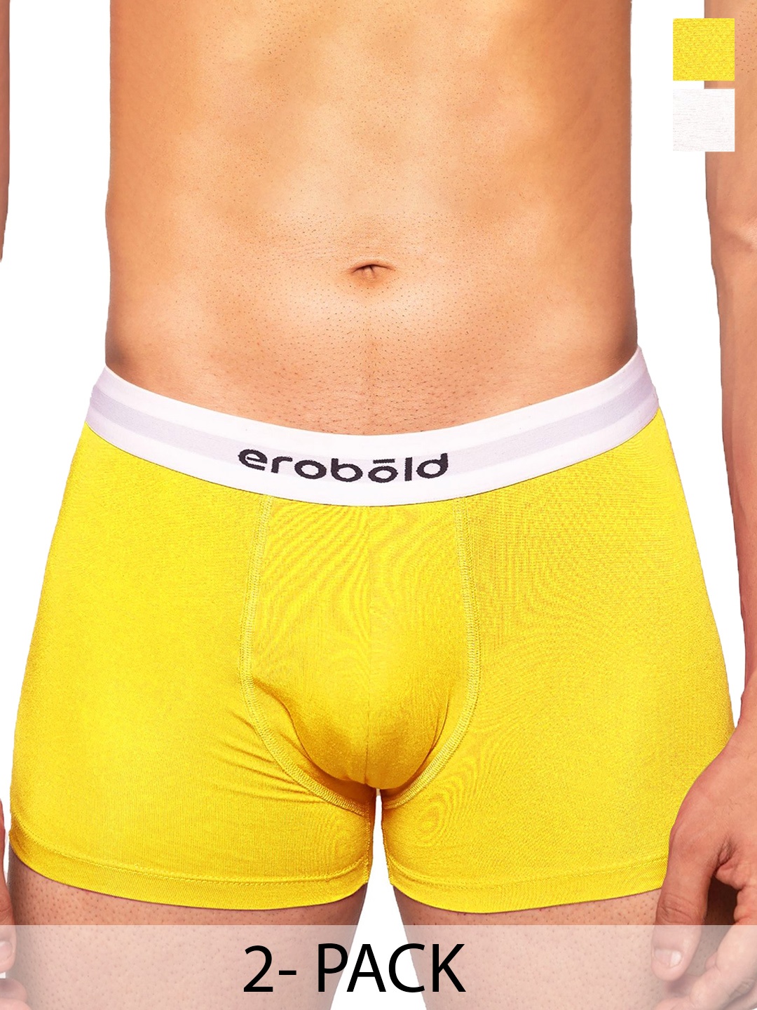 

EROBOLD Pack Of 2 TrunksMTRC2-CL1WY1MX1, White