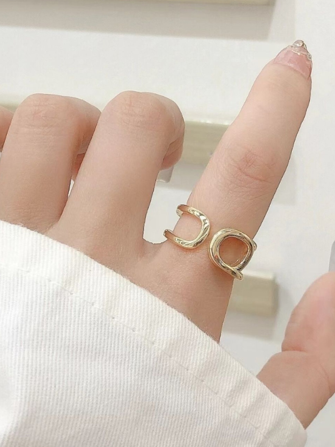 

SALTY Gold Plated Finger Ring