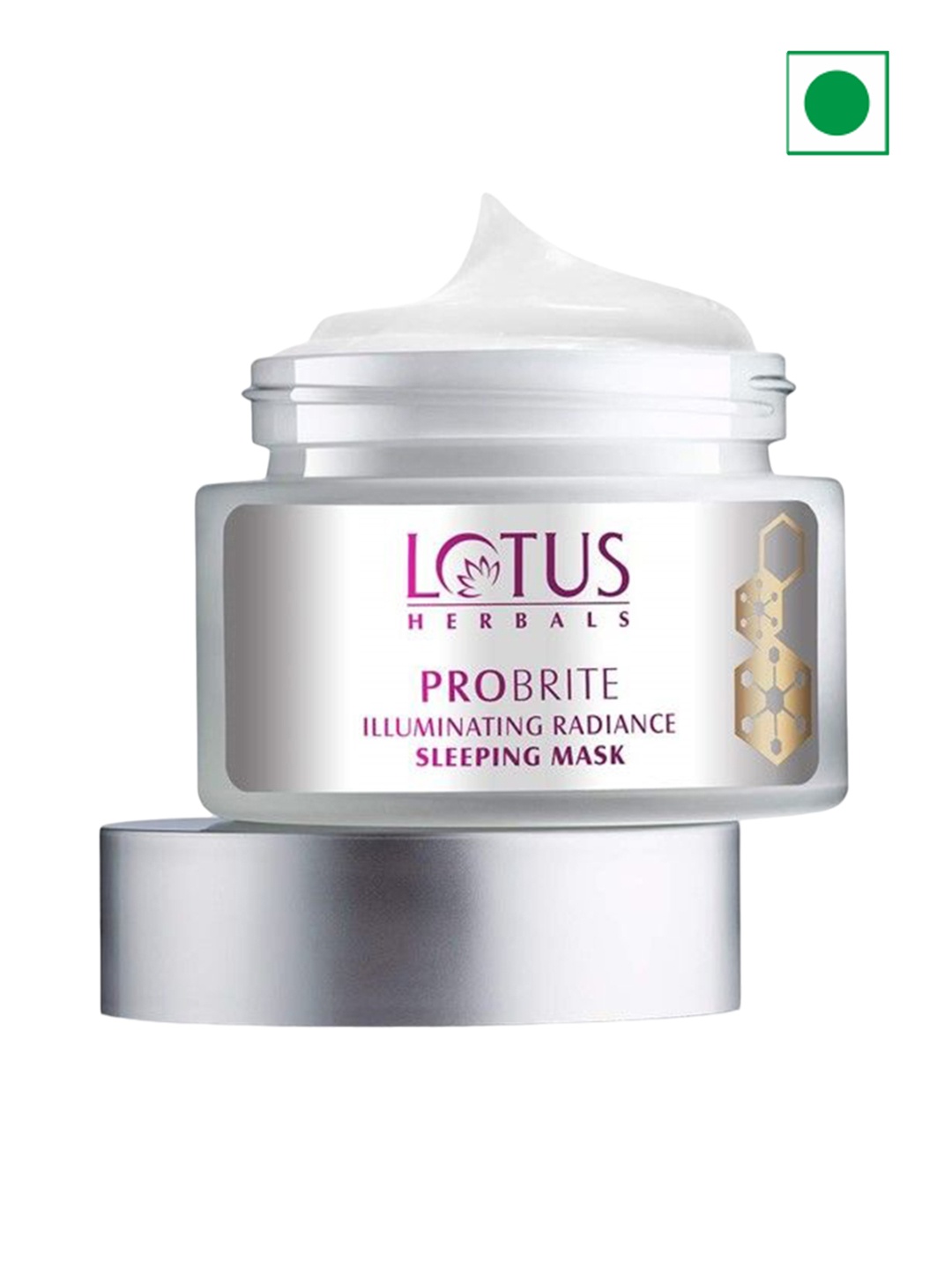 

Lotus Herbals Probrite Illuminating Radiance Sleeping Mask - 50g, White