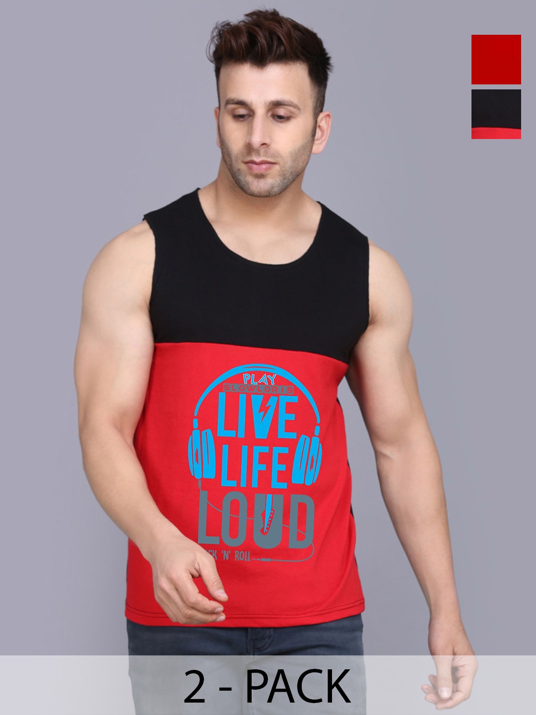 

SLOWLORIS Men Typography 2 Printed Slim Fit T-shirt, Black