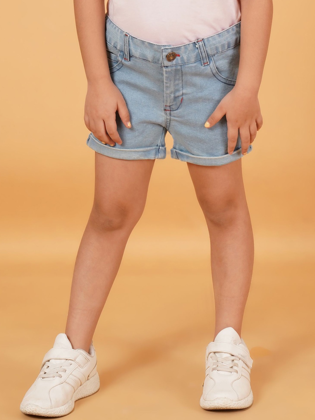 

Creative Kids Girls Denim Denim Shorts, Blue