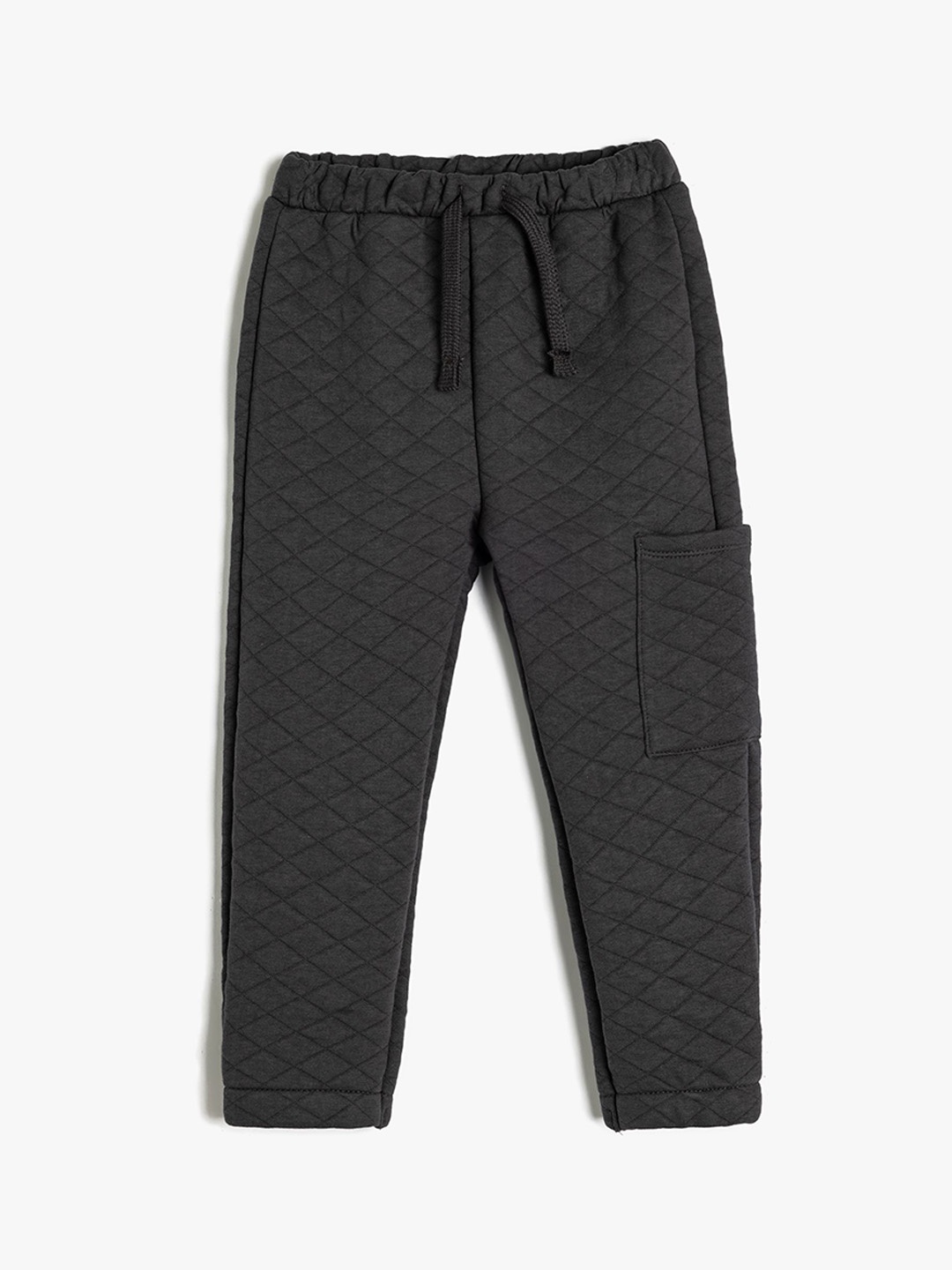 

Koton Boys Textured Track Pants, Grey