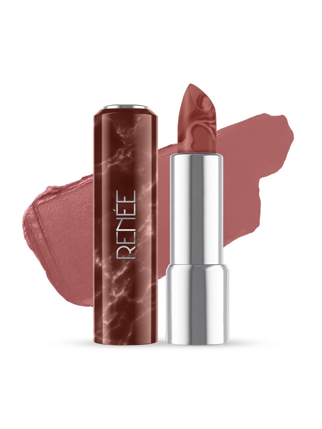 

Renee Marble Lipstick With Shea Butter & Vitamin E 4g - Crema, Brown