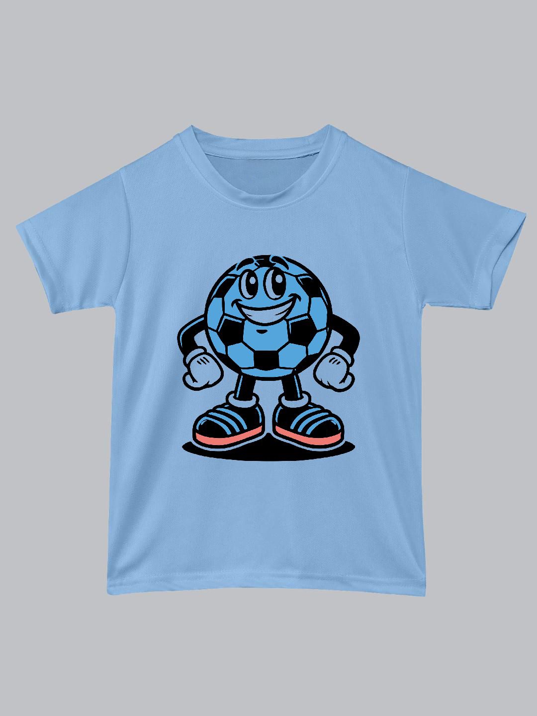 

BAESD Unisex Kids Graphic Printed Round Neck T-Shirt, Blue