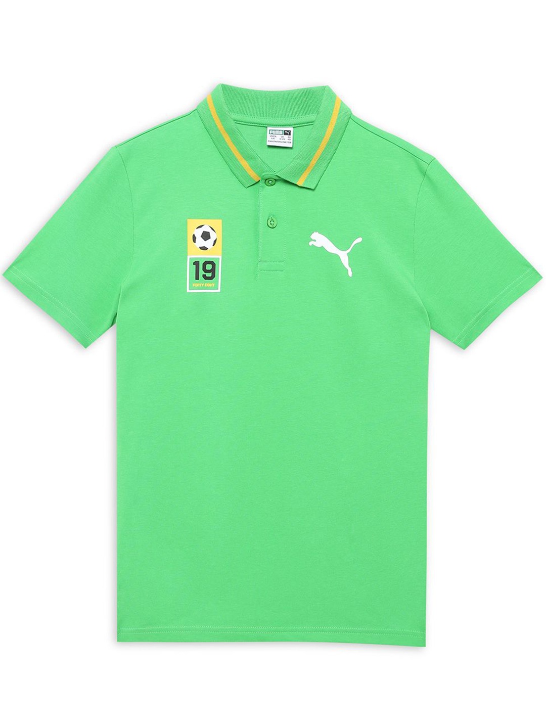 

Puma Classics PSL Boys Graphic Polo Tshirts, Green