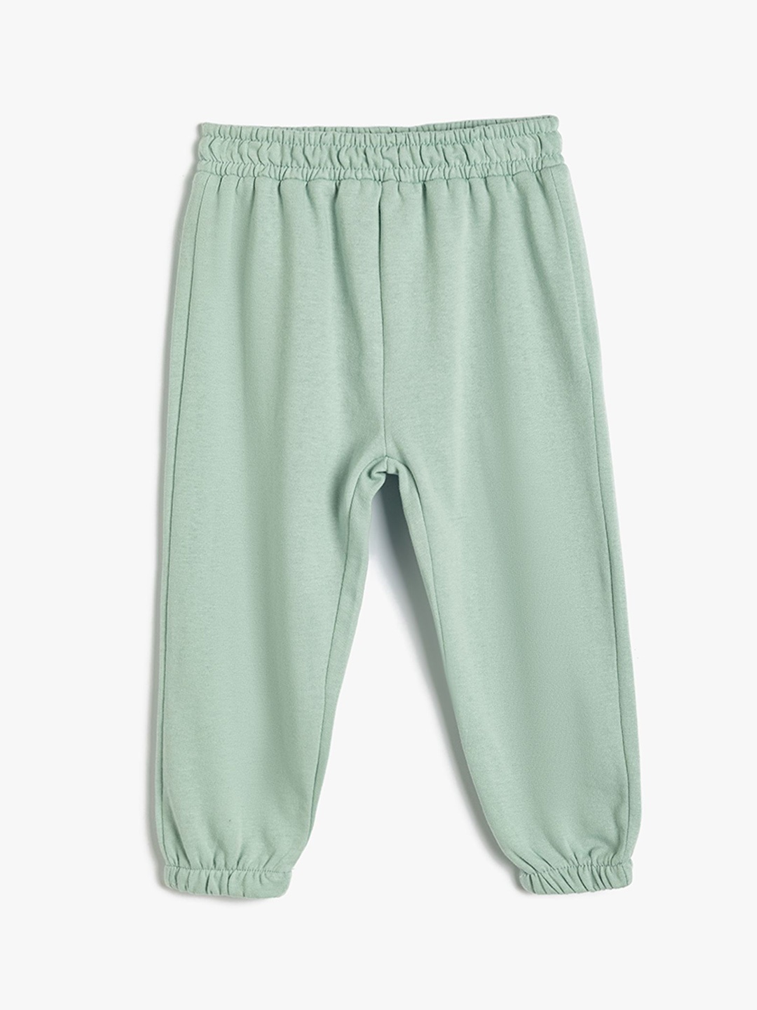 

Koton Girls Pure Cotton Mid Rise Joggers, Green